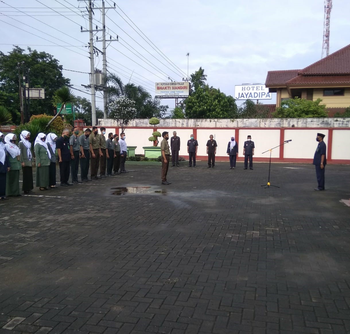 peserta apel